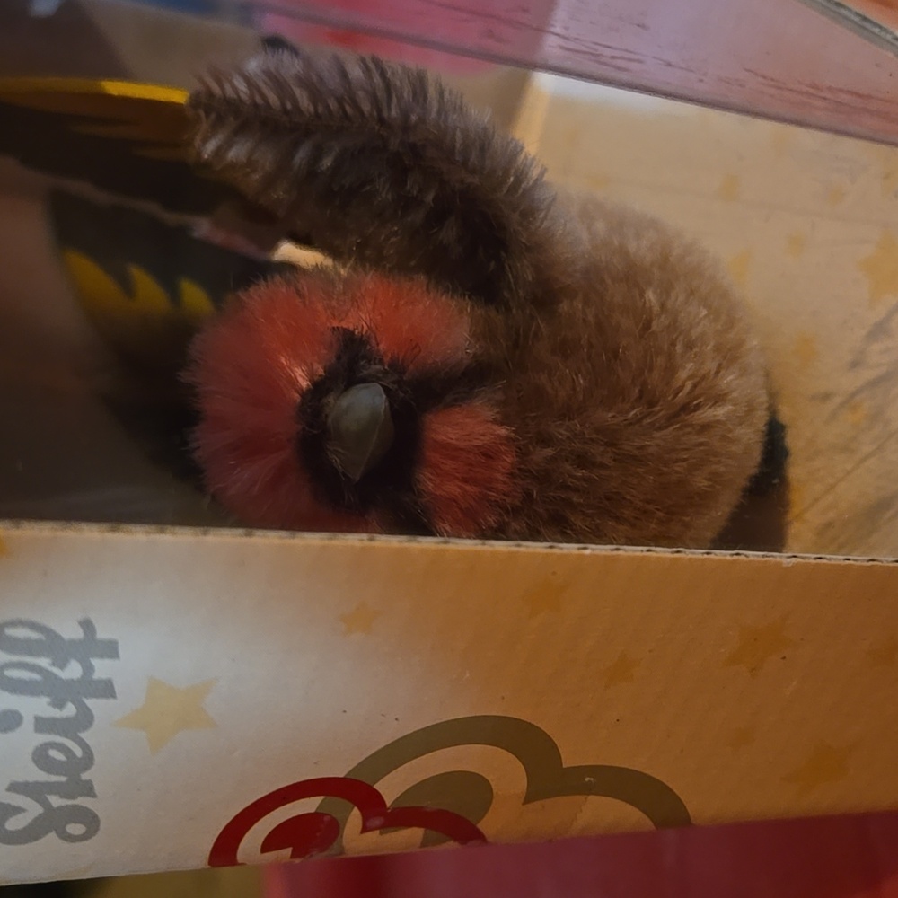 Steiff Christmas Finch New Old Stock - Picture 3 of 8